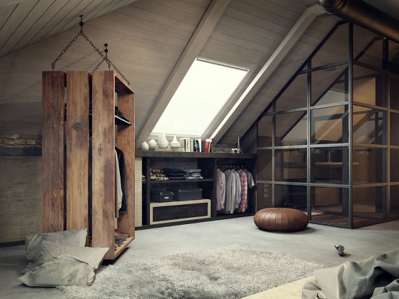 Pallet Wardrobe